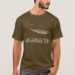 WASHINGTON Whale Watching Whale-offertes T-shirt