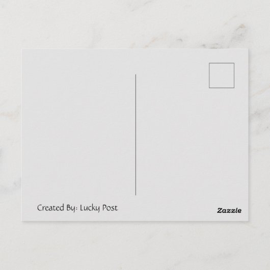 Washington Whales Postcrossover Briefkaart (Achterkant)