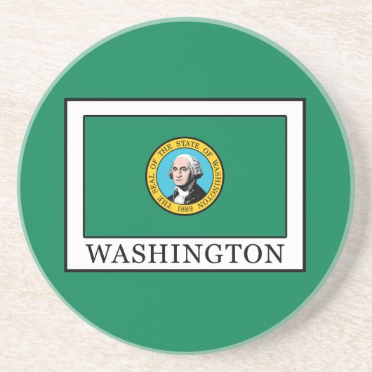 Washington Zandsteen Onderzetter (Voorkant)