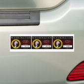 Washington Zombie Hunting Permit V.2 Bumpersticker (Op auto)