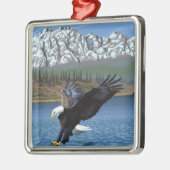 WashingtonDiving Eagle Metalen Ornament (Links)