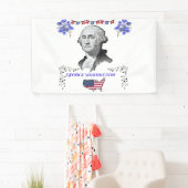 Washington's Bijdrage Spandoek (Insitu)