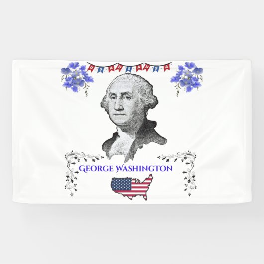 Washington's Contribution Spandoek (Horizontaal)