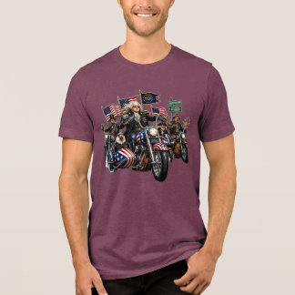 Washington's Founding Fathers Motorbende 250e Rid Tri-Blend Shirt