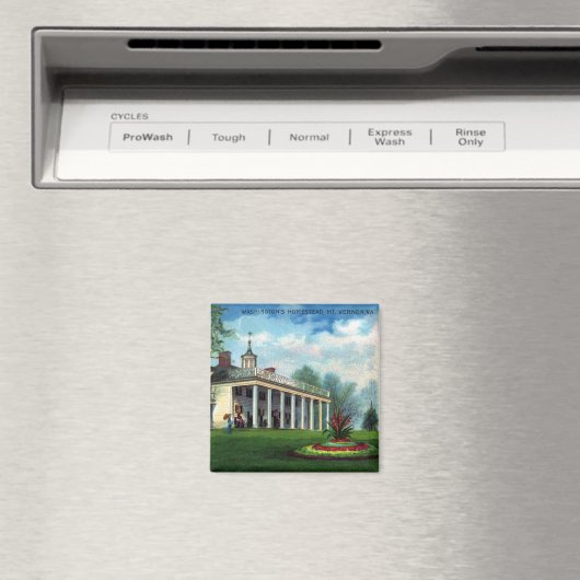 Washington's Homestead Mt. Vernon, VA Magneet (Insitu (Vaatwasser))