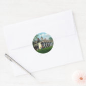 Washington's Homestead Mt. Vernon, VA Ronde Sticker (Envelop)