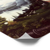 Washington's hoofdkantoor in Newburgh Poster (Hoek)