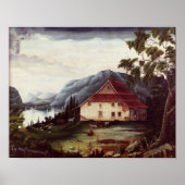 Washington's hoofdkantoor in Newburgh Poster (Voorkant)