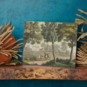 Washington's huis op Mount Vernon, van Le Costu Fotoplaat (Zijkant)