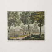 Washington's huis op Mount Vernon, van Le Costu Legpuzzel (Horizontaal)