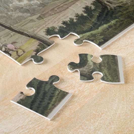 Washington's huis op Mount Vernon, van Le Costu Legpuzzel (Zijkant)