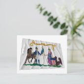 Washington's Lifeguard Flag Briefkaart (Staand voorkant)