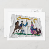 Washington's Lifeguard Flag Briefkaart (Voorkant / Achterkant)