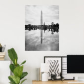 Washington's monument poster (Thuiskantoor)