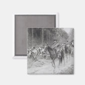 Washington's Retreat van Great Meadows Magneet (Voorkant / Achterkant)