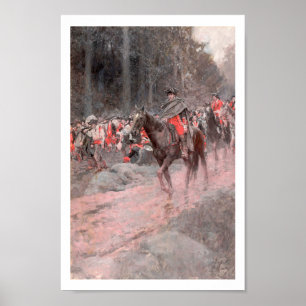 Washington's Retreat van Great Meadows Poster