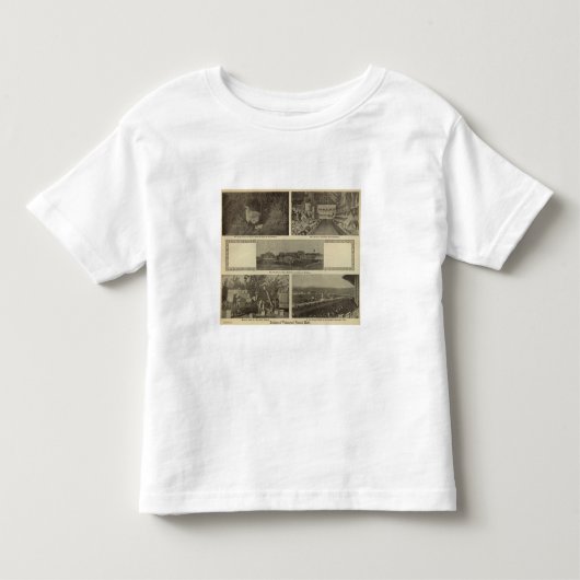 Washington's veelzijdige vloed kinder shirts (Voorkant)