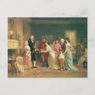 Washington's verjaardag, 1798 briefkaart