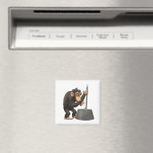 Washtub-Bass-Playin’ Chimp Magnet (Insitu (Vaatwasser))