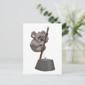 Washtub-Playin" Koala Briefkaart (Staand voorkant)