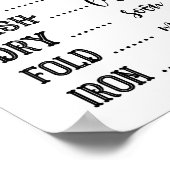 Washuis Wasbord Poster (Hoek)