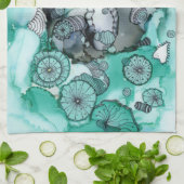 Washy Green Kitchen Towel Theedoek (Gevouwen)