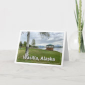 Wasilla Alaska Blank Wenskaart Bedankkaart (Voorkant)