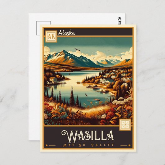 Wasilla, Alaska |  Briefkaart (Voorkant / Achterkant)