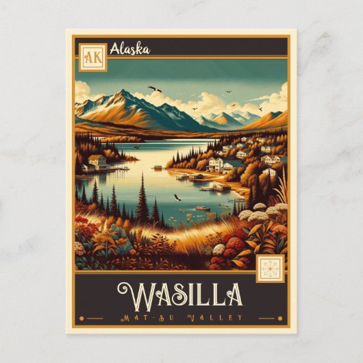 Wasilla, Alaska | Briefkaart (Voorkant)