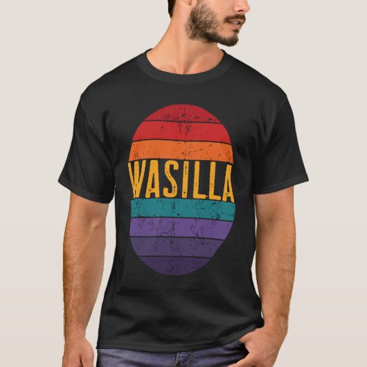 Wasilla Alaska Pacific Coast Sunset 5 T-shirt (Voorkant)