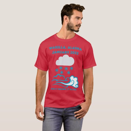 Wasilla T-shirt (Voorkant volledig)