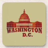 wasington dc bier onderzetter (Voorkant)