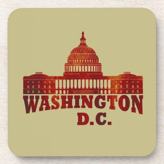 wasington dc bier onderzetter (Voorkant)
