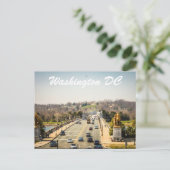 wasington dc briefkaart (Staand voorkant)