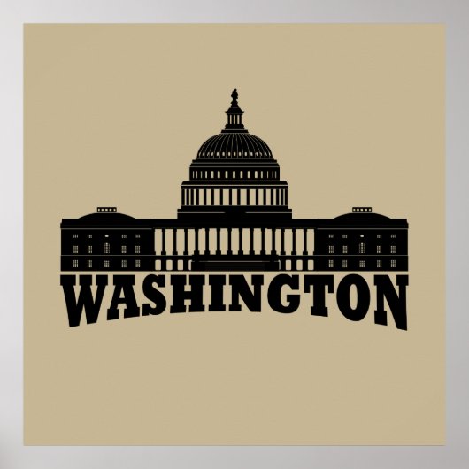 wasington dc poster (Voorkant)