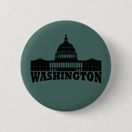wasington dc ronde button 5,7 cm