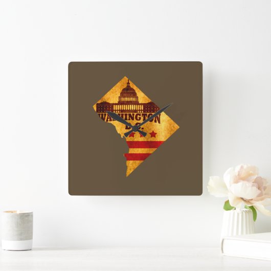 wasington dc vierkante klok (Huis)