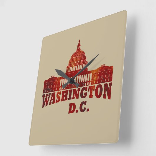 wasington dc vierkante klok (Hoek)