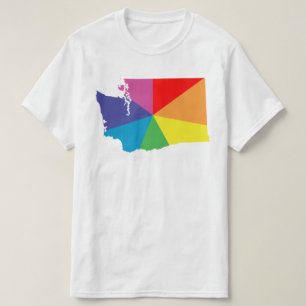 wasington kleurburst t-shirt