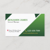 Wasinrichting onder druk visitekaartje (Achterkant)