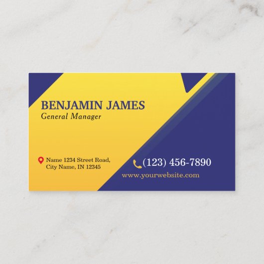 Wasinrichting onder druk visitekaartje (Achterkant)