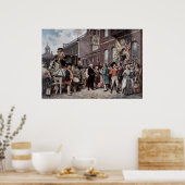 wasinstallatie in Philadelphia Poster (Keuken)