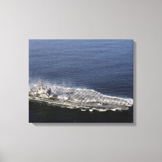 Wasinstallatie voor tegenmaatregelen canvas afdruk (Voorkant)