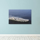 Wasinstallatie voor tegenmaatregelen canvas afdruk (Insitu (Houten vloer))