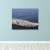 Wasinstallatie voor tegenmaatregelen canvas afdruk (Insitu (Houten vloer))