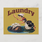 Waskamer Briefkaart (Voorkant)