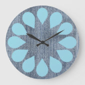 Waskamer Denim centrifuge cyclus Grote Klok (Voorkant)