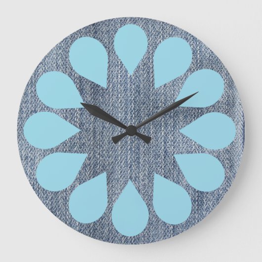 Waskamer Denim centrifuge cyclus Grote Klok (Voorkant)