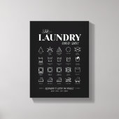 Waskamer — kaasblad canvas afdruk (Voorkant)