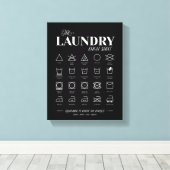 Waskamer — kaasblad canvas afdruk (Insitu (Houten vloer))